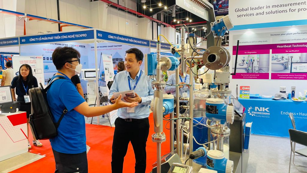 NK Engineering had 2 successful exhibition days at Vietnam Industry & Manufacturing Exhibition 2023