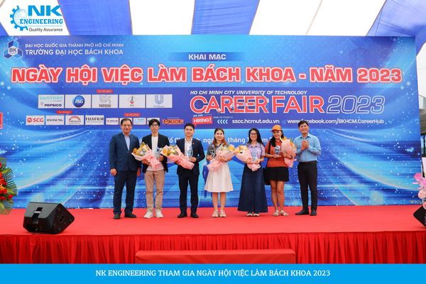 NK Engineering tại ngày hội việc làm bách khoa 2023