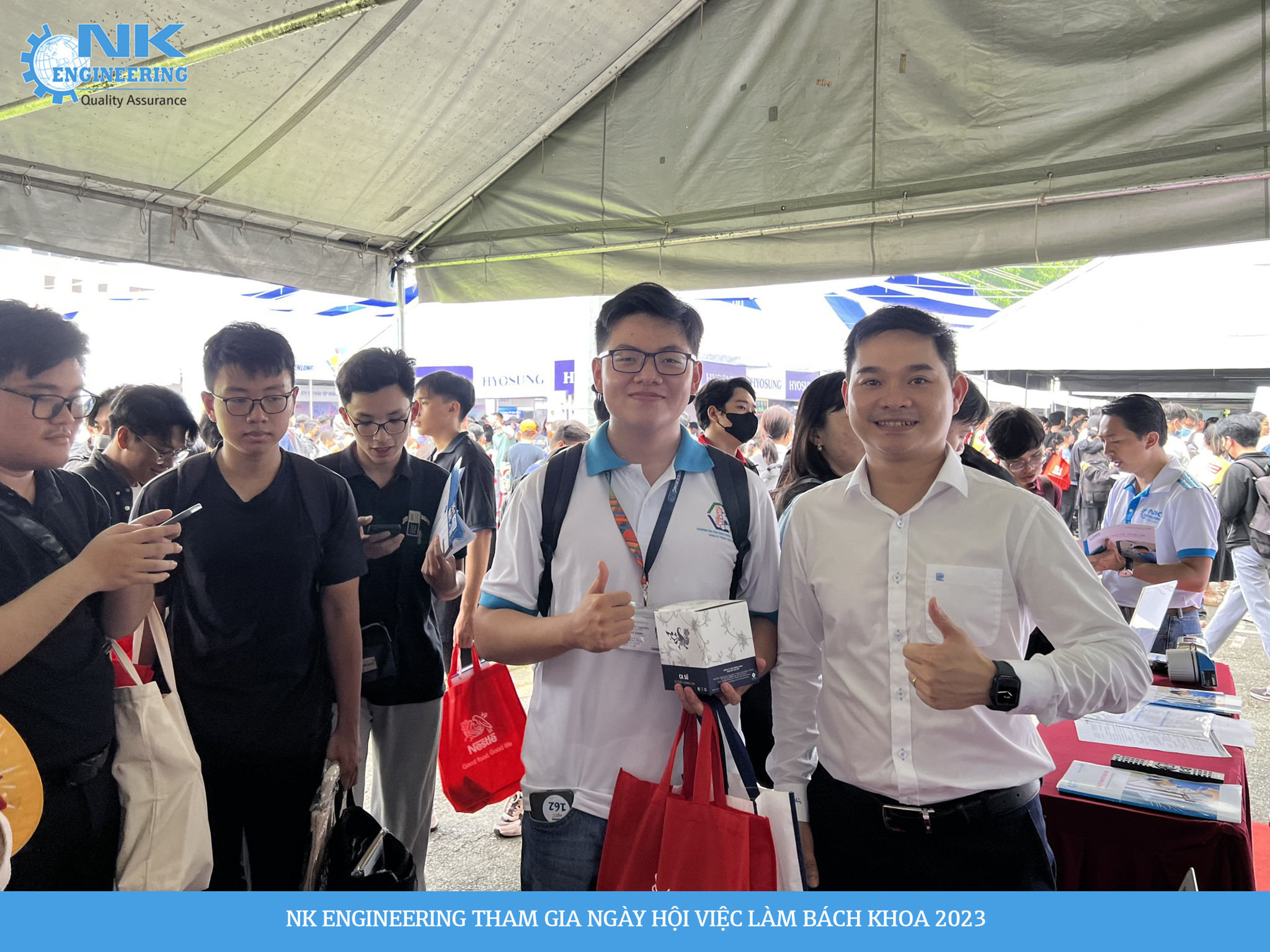 NK Engineering at Bach Khoa Career Fair 2023