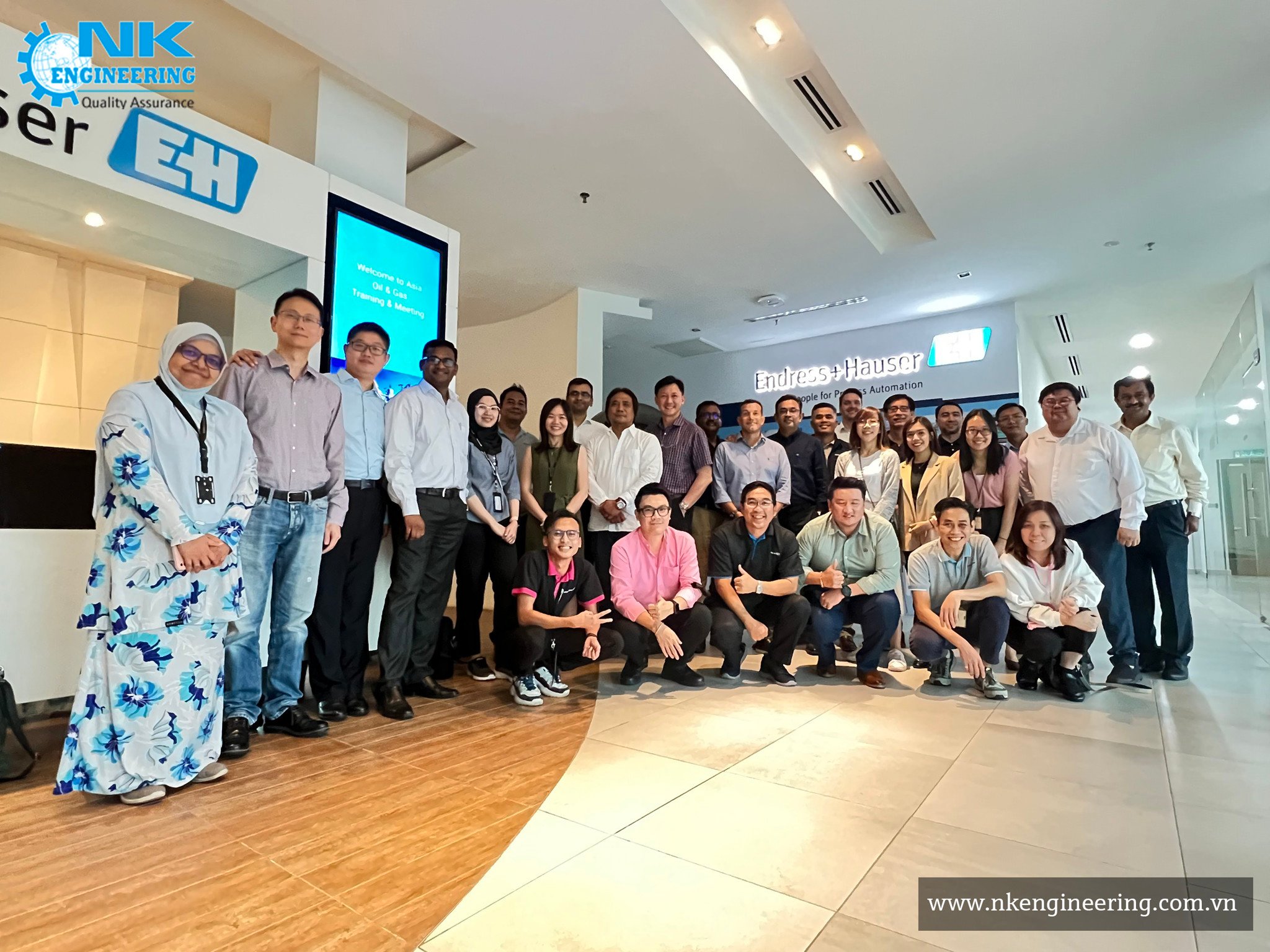 O&G Training and Asian Network Meeting at the E+H Malaysia office