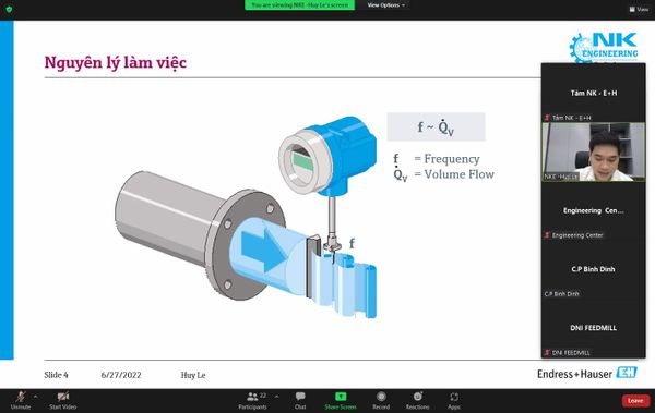 Training steam flowmeter for C.P. Vietnam Corporation (4)