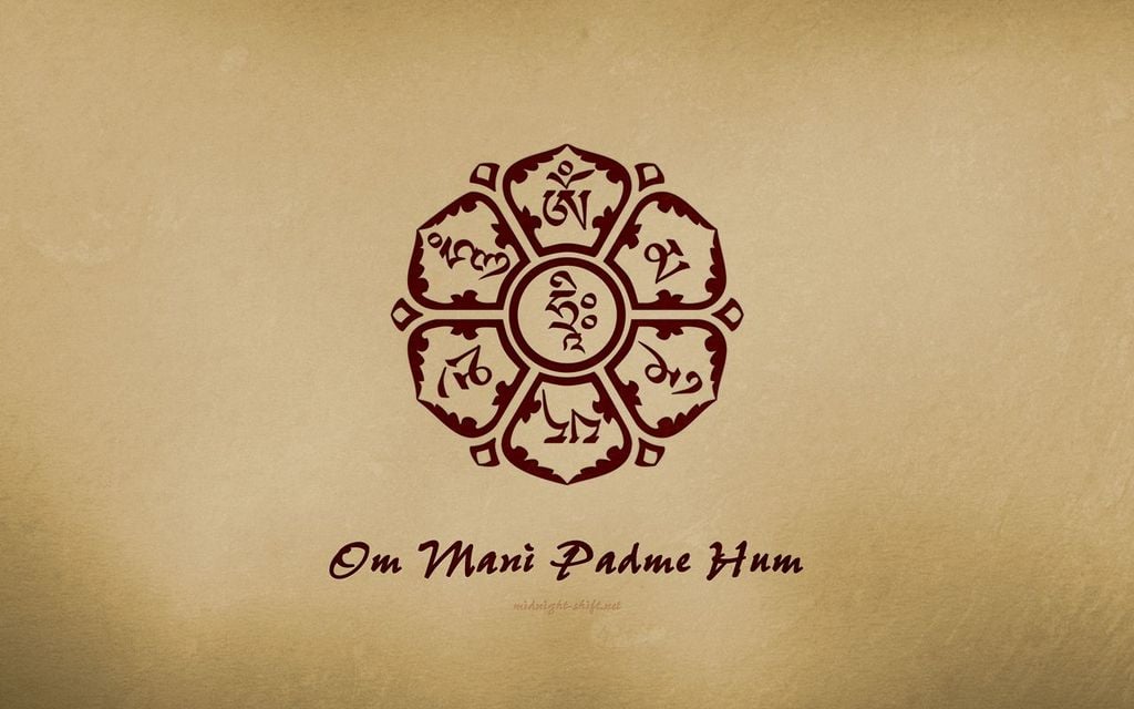 Lục tự đại minh chú - Om Mani Padme Hum