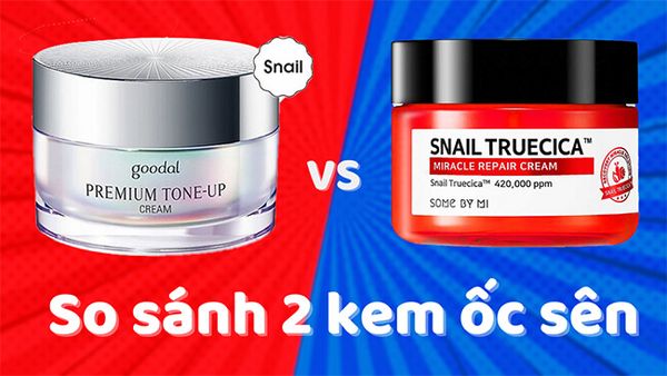 So Sánh Kem Ốc Sên Goodal & Some By Mi