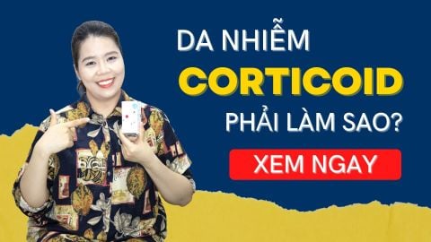 Da Nhiễm Corticoid Phải Làm Sao?
