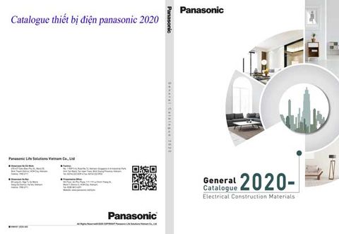 Catalog thiết bị điện Panasonic