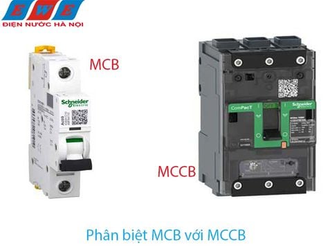 Phân biệt MCB và MCCB