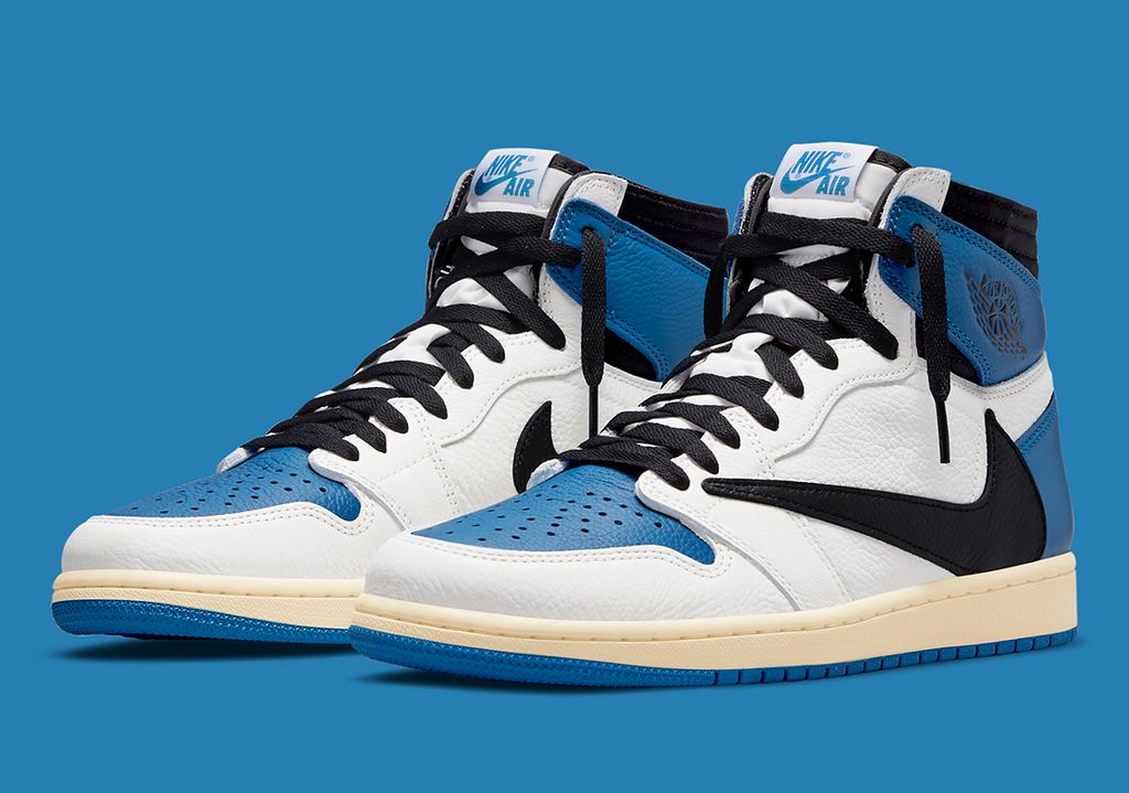 fragment design x Travis Scott x Air Jordan 1 High - hình ảnh chính thức!