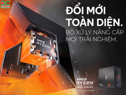 AMD CHÍNH THỨC RA MẮT RYZEN™ 7000: ZEN4 5nm, DDR5, PCIe® 5.0, SOCKET AM5, TĂNG HIỆU NĂNG CHƠI GAME.