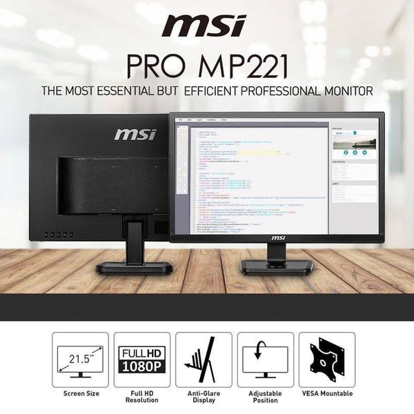 Msi pro mp221 обзор