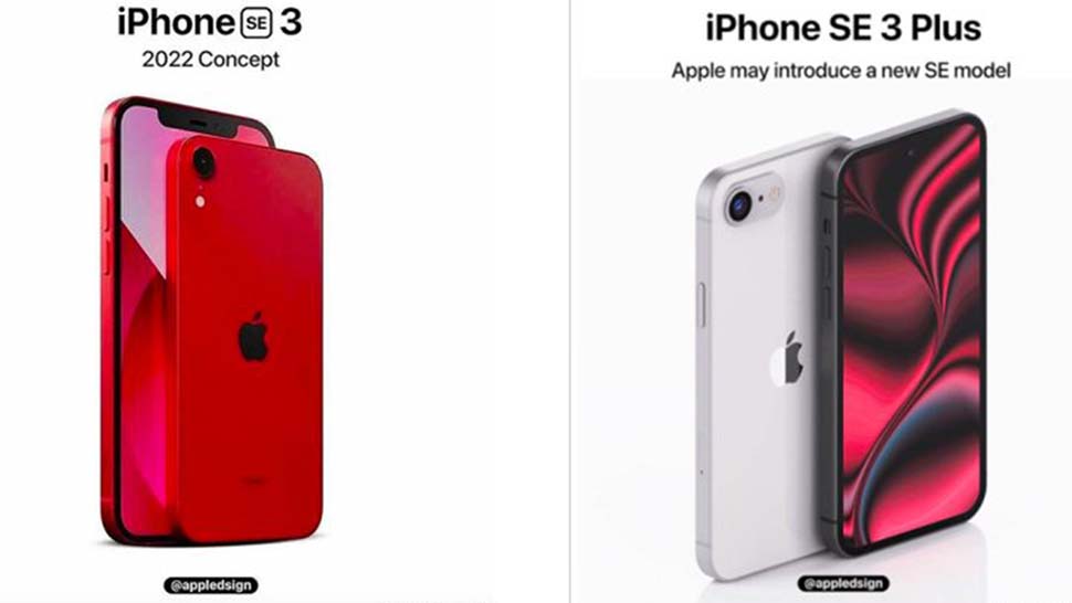 iPhone SE 3 và iPhone SE 3 Plus tuyệt đẹp trong concept mới