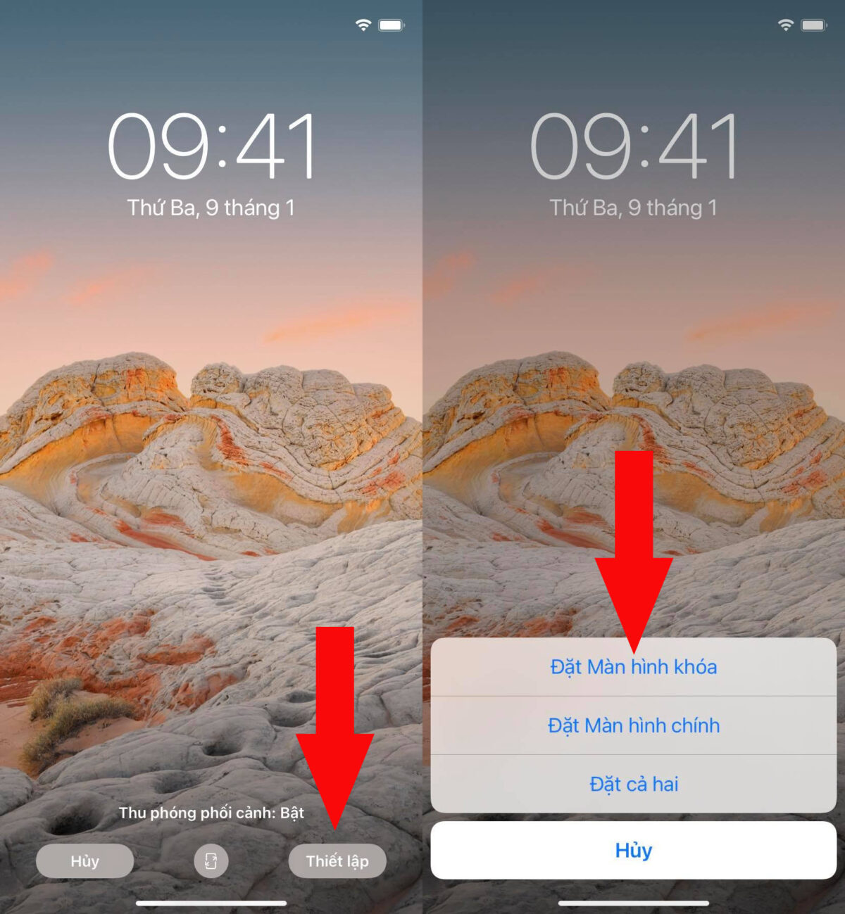 Cách xem ảnh album ngẫu nhiên trên màn hình khóa iPhone trong iOS 17
