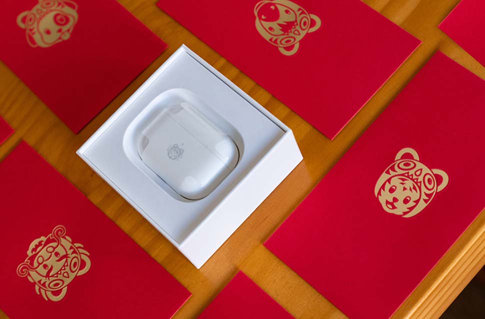 Apple mới ra mắt AirPods Pro phiên bản Tiger đặc biệt mừng Tết nguyên đán 2022