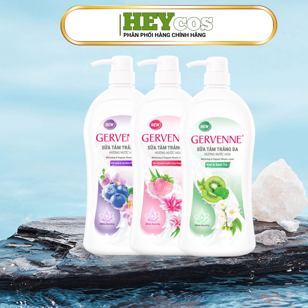 🌸 GERVENNE – SỮA TẮM TRẮNG DA HƯƠNG NƯỚC HOA – NÂNG TẦM VẺ ĐẸP LÀN DA VIỆT 🌸