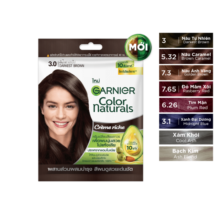 Chi Tiết Thuốc Nhuộm Tóc Garnier của Đức – Màu Đẹp, Dưỡng Tóc Đỉnh Cao?