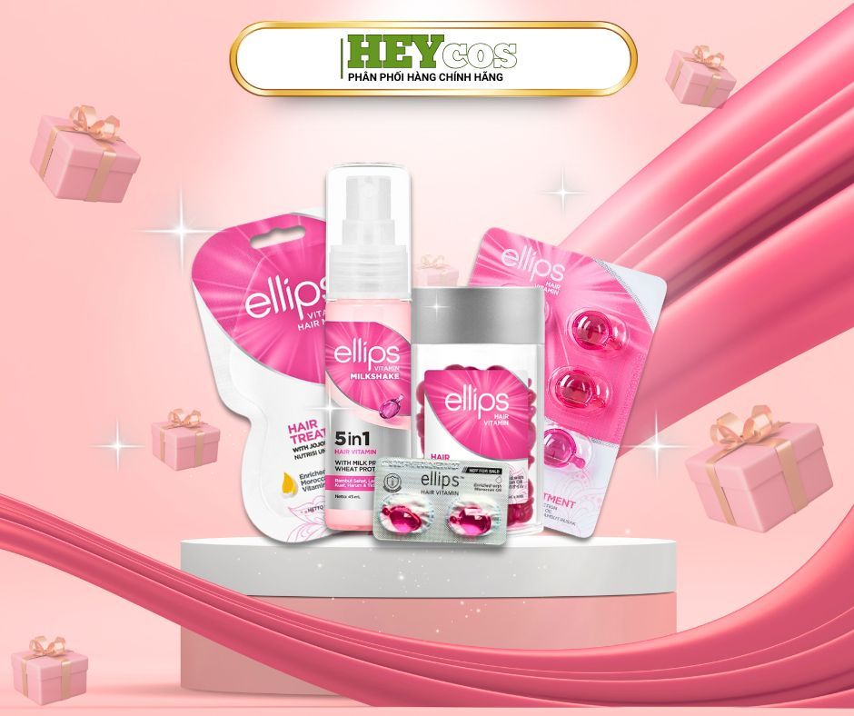 💖 Vitamin Dưỡng Tóc Ellips – Bí Quyết Cho Mái Tóc Suôn Mượt, Khỏe Đẹp