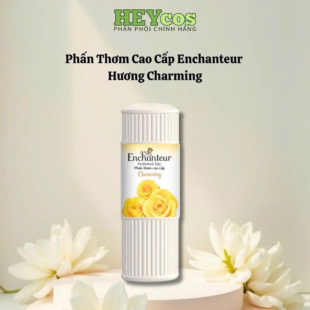 🌼 Phấn Thơm Enchanteur Charming – Nâng Tầm Phong Cách, Tỏa Hương Quyến Rũ Mỗi Ngày 🌼