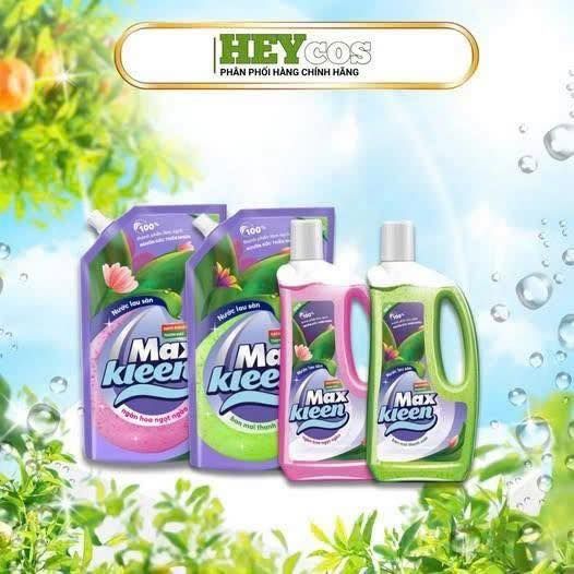 MaxKleen – Nước lau sàn sạch bóng, thơm lâu, an toàn cho cả gia đình