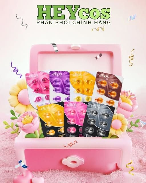 Ellips Hair Vitamin – Bí Quyết Cho Mái Tóc Suôn Mượt, Bồng Bềnh Chuẩn Salon 🌸✨