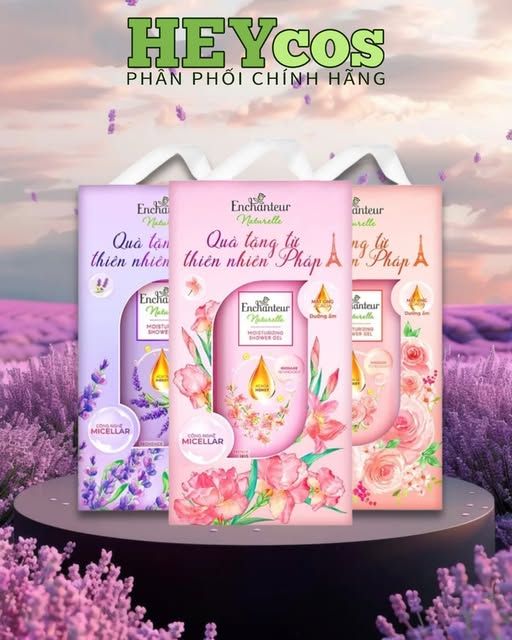 Enchanteur Naturalle – Quà tặng từ thiên nhiên Pháp cho làn da phái đẹp 🌸