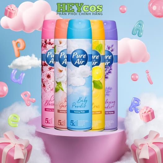 Pure Air – Bí quyết mang hương thơm tươi mới cho ngôi nhà bạn 🌸🌿☁️
