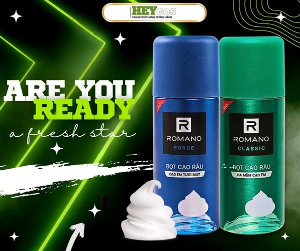 ROMANO – Bí Quyết Cho Phái Mạnh Tự Tin Với Từng Đường Cạo