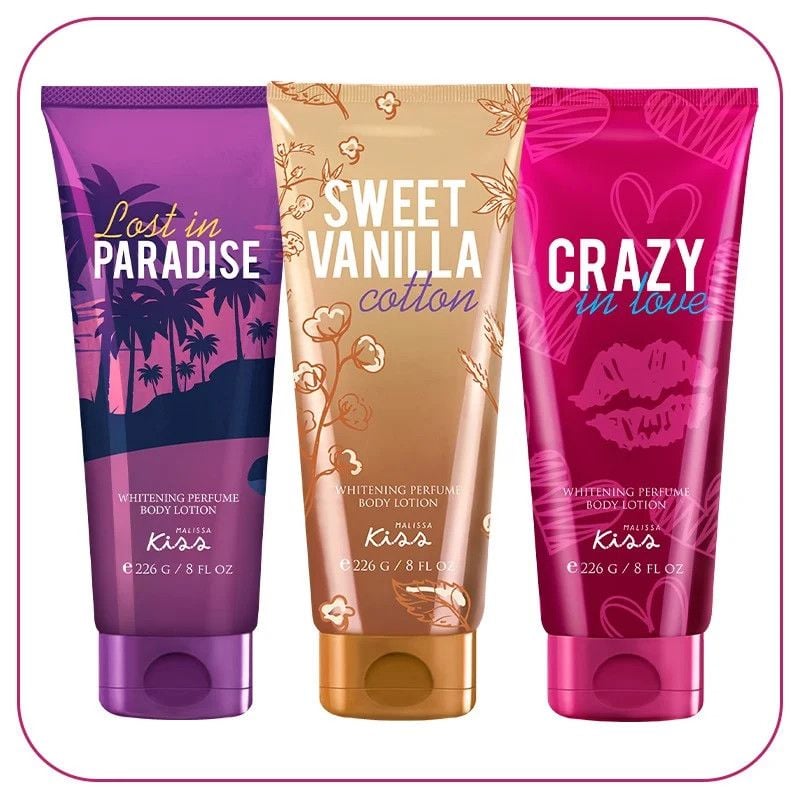 Malissa Kiss Whitening Perfume Body Lotion #Angel 226g