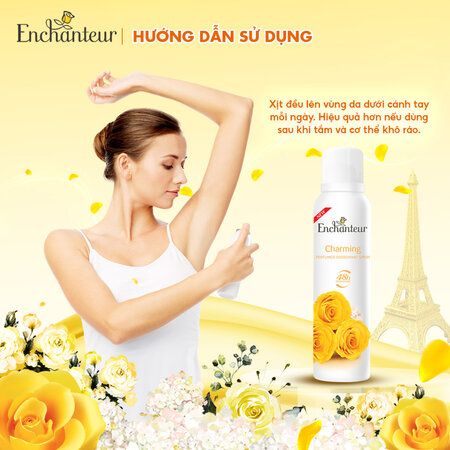 🌸 Enchanteur Xịt Khử Mùi – 150ml