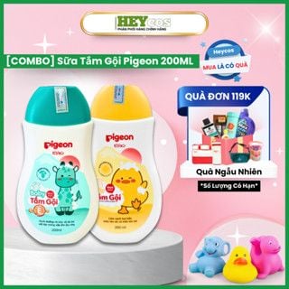 Sữa Tắm Gội Pigeon 2 trong 1 – Giải Pháp An Toàn Cho Làn Da Nhạy Cảm Của Bé
