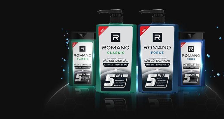 Khám Phá Bí Kíp Sạch Gàu Toàn Diện Với Romano Sạch Gàu 5 Trong 1: Đừng Để Gàu Phá Vỡ Phong Độ Đỉnh Cao!