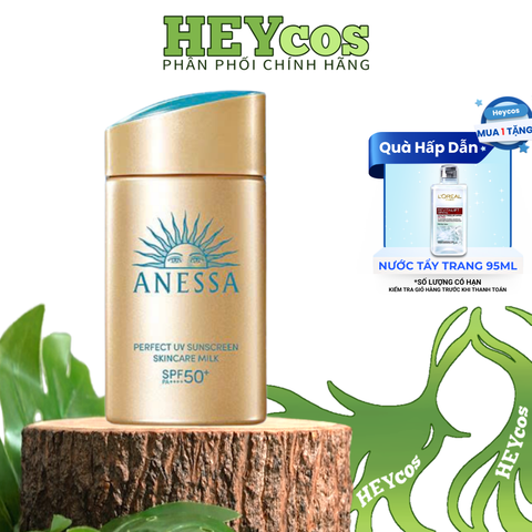 ☀️ Anessa Perfect UV Skincare Milk – Lá chắn chống nắng 
