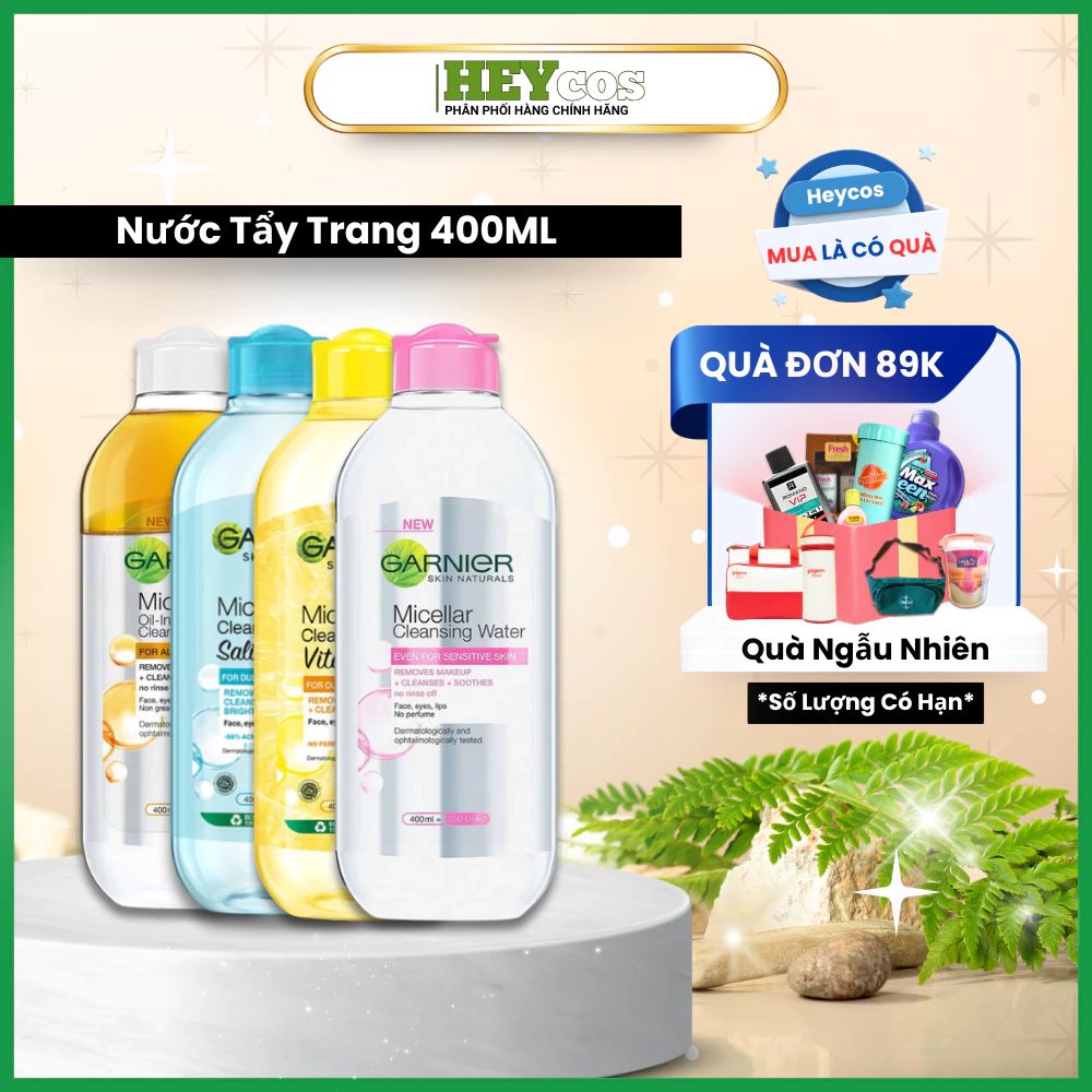 Nước Tẩy Trang Garnier – Lựa Chọn Hoàn Hảo Cho Làn Da Sạch Sâu Và Dịu Nhẹ