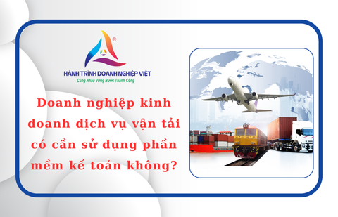 Doanh nghiệp kinh doanh dịch vụ vận tải có cần sử dụng phần mềm kế toán không?