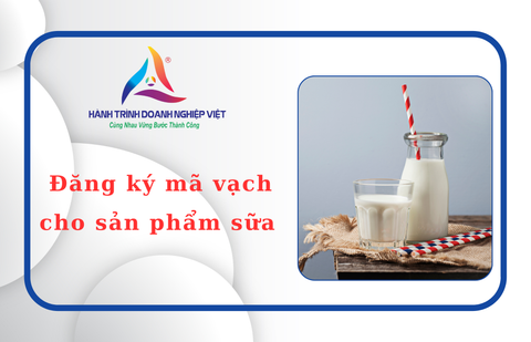 Đăng ký mã vạch cho sản phẩm sữa
