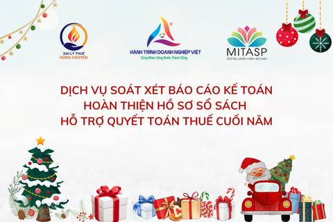 Ưu đãi dịch vụ dọn dẹp hoàn thiện sổ sách, kế toán quản trị, quyết toán thuế tndn cuối năm