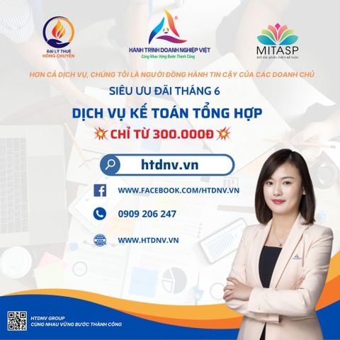 DỊCH VỤ KẾ TOÁN TỔNG HỢP TRỌN GÓI – CHỈ TỪ 300.000Đ