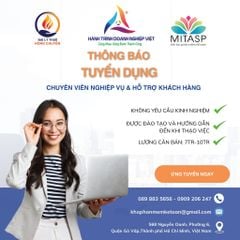 Nhân viên Nghiệp vụ và Chăm sóc khách hàng Phần mềm 2025