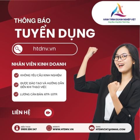 Tuyển dụng Chuyên viên kinh doanh 2025