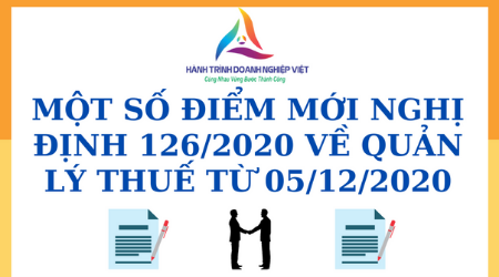 Điểm mới Nghị định 126/2020 về quản lý thuế từ 05/12/2020