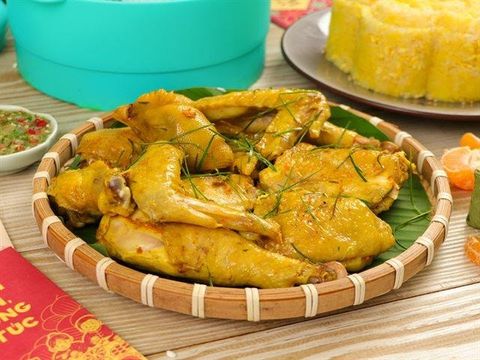 Học ngay cách làm gà nhảy ổ hấp lá chanh ngon tê tái