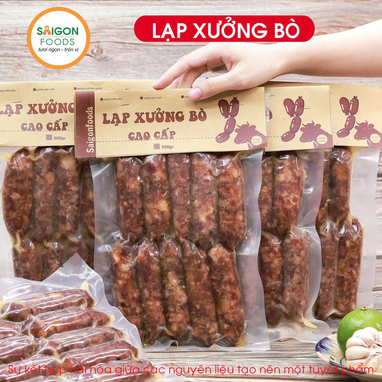 Lạp xưởng bò