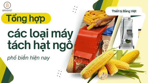 Tổng hợp các loại máy tách hạt ngô phổ biến hiện nay