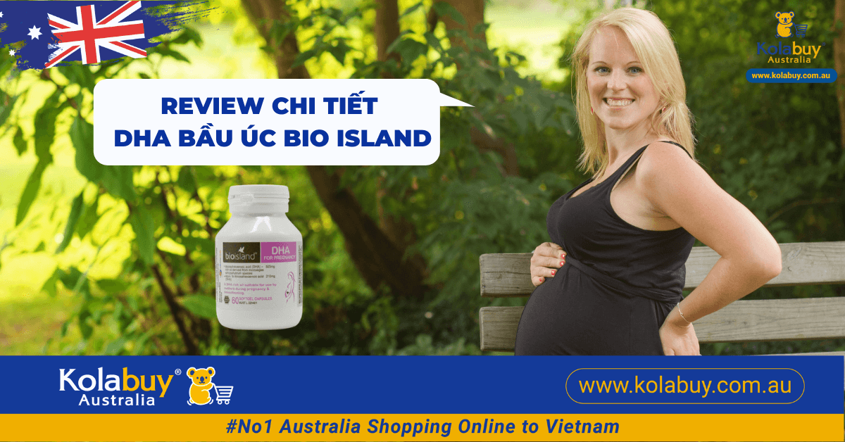 [Review] DHA bầu Úc Bio Island có tốt không? DHA bầu Úc giá bao nhiêu?