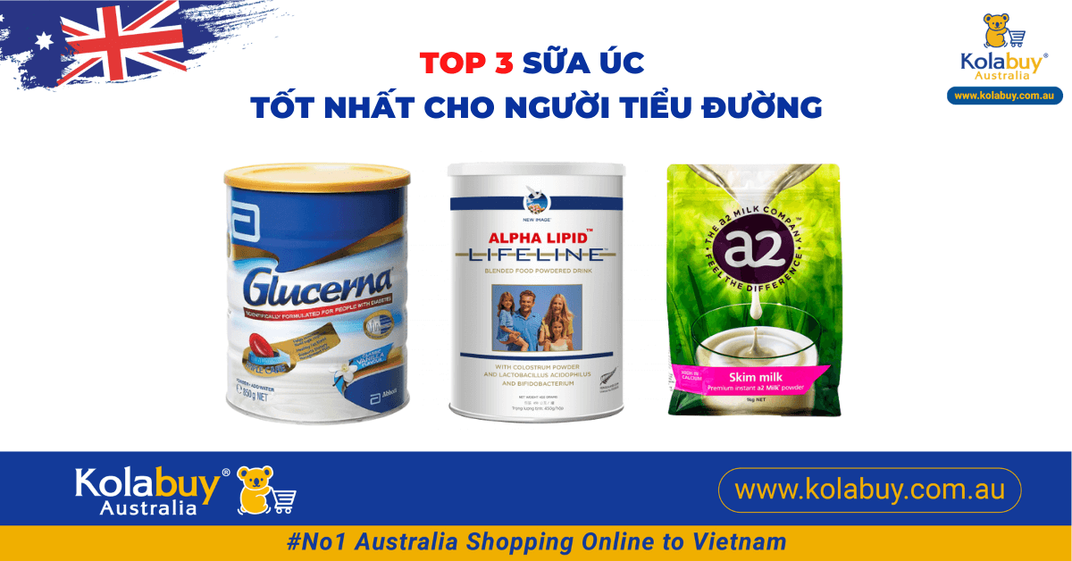 Top 3 loại sữa bột dành cho người tiểu đường tốt nhất được khuyên dùng