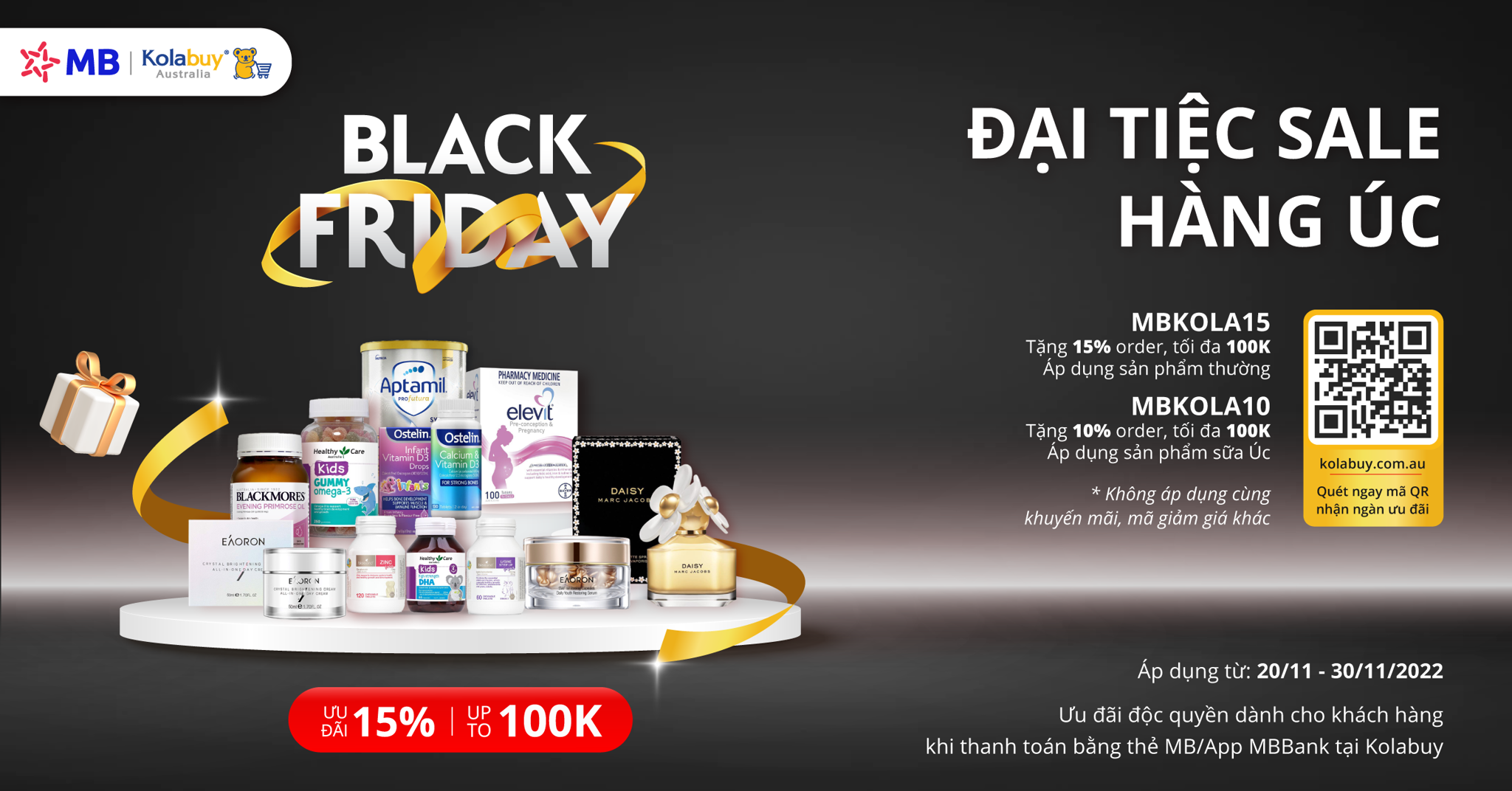 [MB x KOLABUY] BLACK FRIDAY - ĐẠI TIỆC SALE HÀNG ÚC