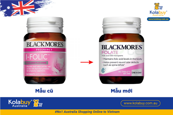 Blackmores Folate 500mcg 90 viên