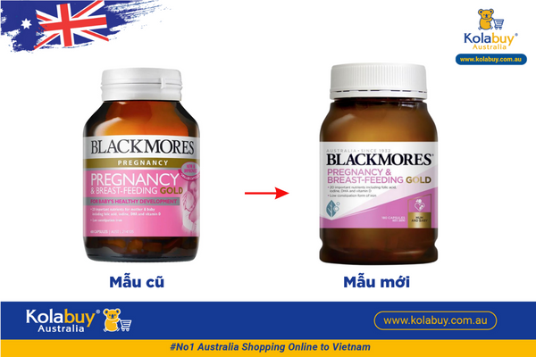 Blackmores Pregnancy and Breastfeeding Gold 180 viên