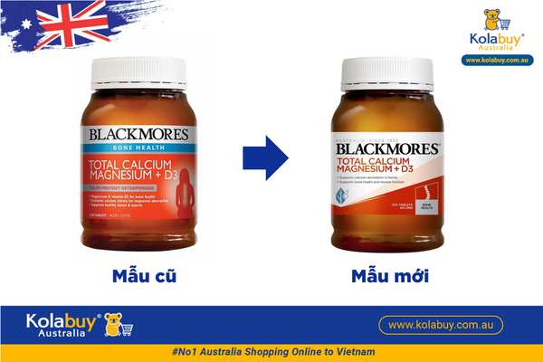 Blackmores Total Calcium Magnesium D3
