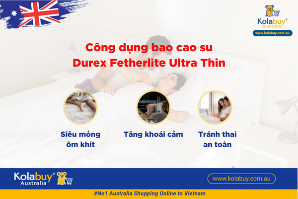 Durex Fetherlite Ultra Thin 30 chiếc
