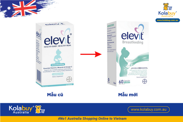 Elevit Breastfeeding Multivitamin 60 viên
