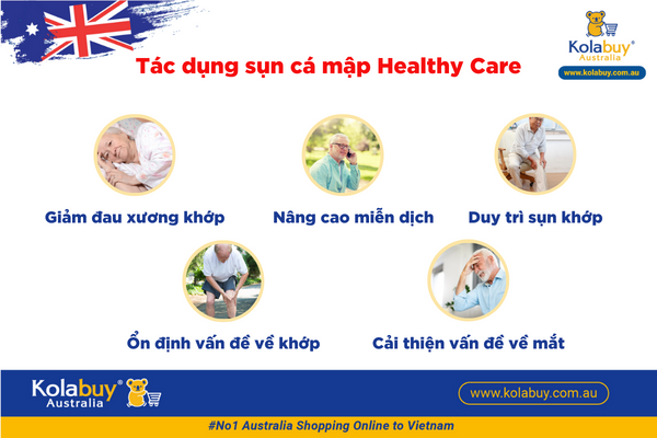 Sụn cá mập Healthy Care Shark Cartilage